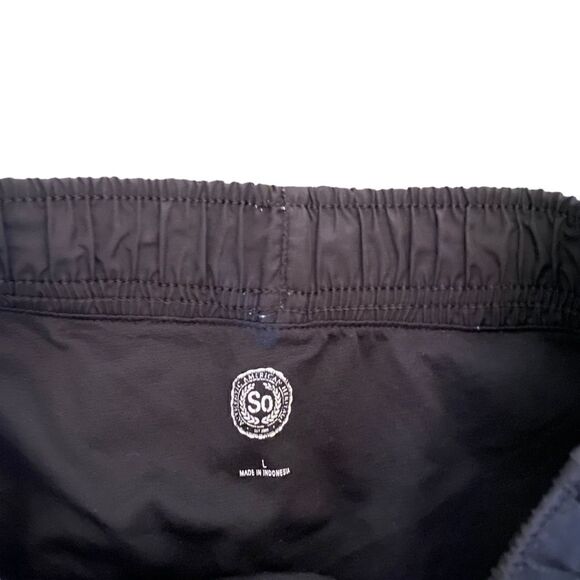 So black gray Large athletic shorts built in underwear - Picture 4 of 4